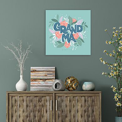 COURTSIDE MARKET Grandma Canvas Wall Art