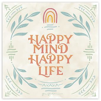 COURTSIDE MARKET Heart And MInd II Canvas Wall Art