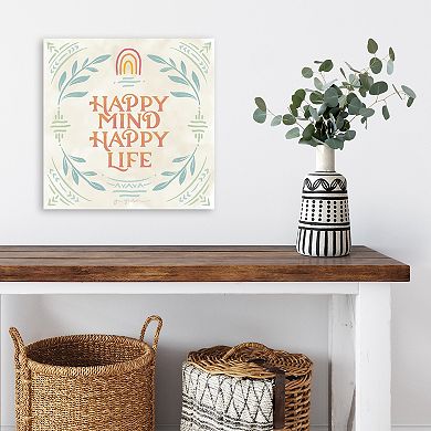 COURTSIDE MARKET Heart And MInd II Canvas Wall Art