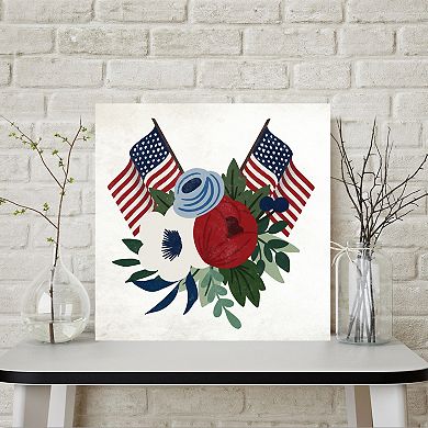 COURTSIDE MARKET Heart And Mind I Canvas Wall Art