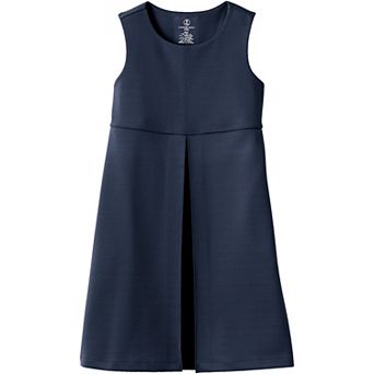 Girls 2-16 Lands' End School Uniform Ponte Pleat Jumper