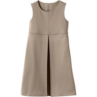 Girls 2-16 Lands' End School Uniform Ponte Pleat Jumper