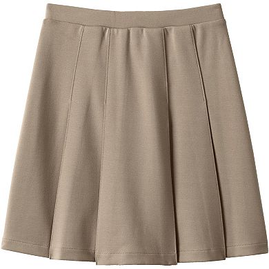 Girls 4-16 Lands' End School Uniform Ponte Pleat Skirt
