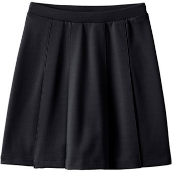 Girls 4-16 Lands' End School Uniform Ponte Pleat Skirt