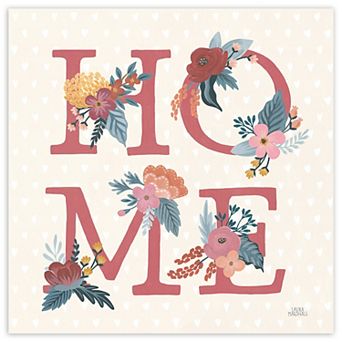 COURTSIDE MARKET Love Letters IX Canvas Wall Art