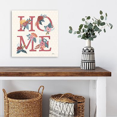 COURTSIDE MARKET Love Letters IX Canvas Wall Art