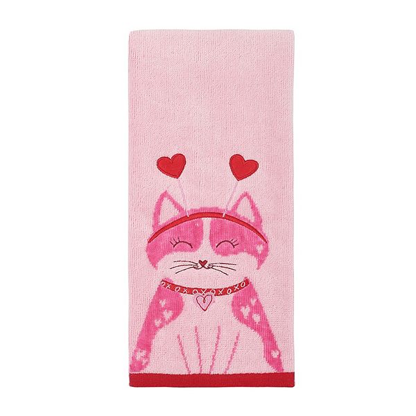 Celebrate Together™ Valentine's Day Cat Hand Towel