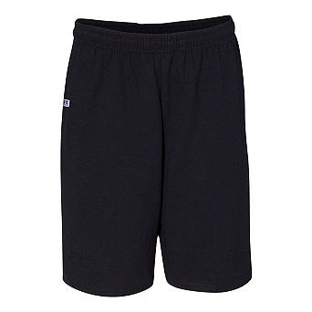 Russell Athletic Essential Jersey Cotton Shorts With Pockets