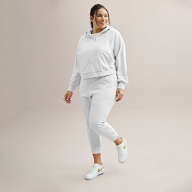 Plus Size Nike Slim Fit High-Waisted Chill French Terry Sweatpants