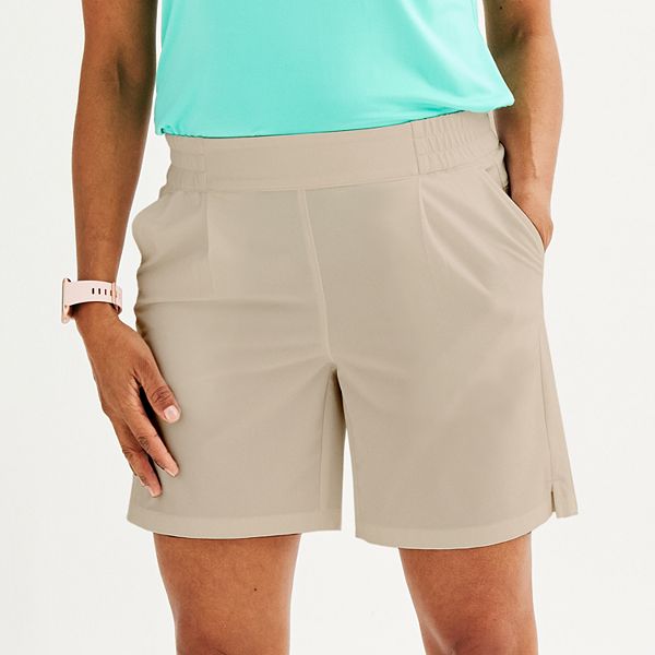Women's Tek Gear® Pleated 7-in. Golf Shorts