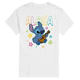 Disney's Lilo and Stitch Big & Tall Aloha Stitch Graphic Tee