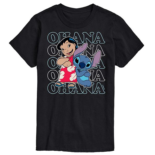 Disney's Lilo and Stitch Big & Tall Ohana Graphic Tee