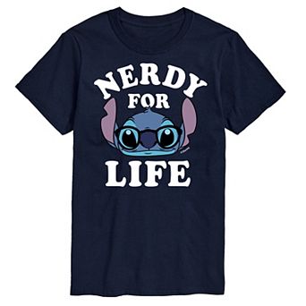 Disney's Lilo and Stitch Big & Tall Nerdy For Life Graphic Tee