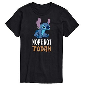 Disney's Lilo and Stitch Big & Tall Nope Not Today Graphic Tee