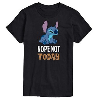 Disney's Lilo and Stitch Big & Tall Nope Not Today Graphic Tee