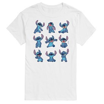 Disney's Lilo and Stitch Big & Tall Pose Grid Graphic Tee