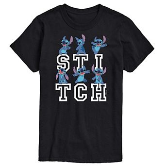 Disney's Lilo and Stitch Big & Tall Poses Graphic Tee