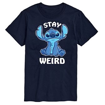 Disney's Lilo and Stitch Big & Tall Stay Weird Graphic Tee