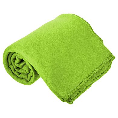 Versatile 50" x 60" Cozy Fleece Throw Blanket