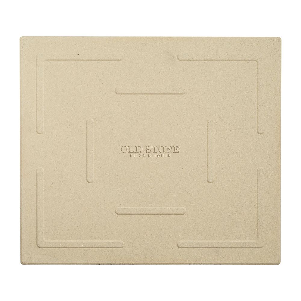 Old Stone Rectangle 14 in. x 16 in. Pizza Stone