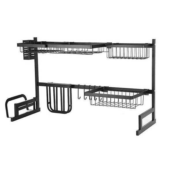 Extra Large Steel Over The Sink Dish Drying Rack Organizer