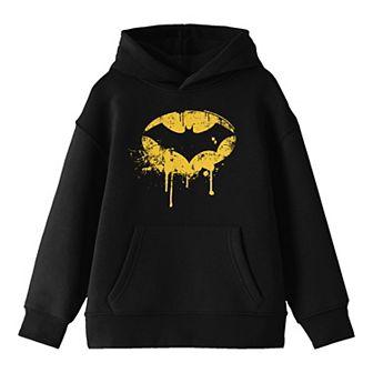 Boys 8-20 DC Comics Batman Distressed Batsignal Graphic Hoodie