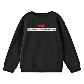 Boys 8-20 AC/DC Dirt Cheap Long Sleeve Graphic Tee