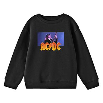 Boys 8-20 AC/DC Logo & Angus Young Long Sleeve Graphic Tee