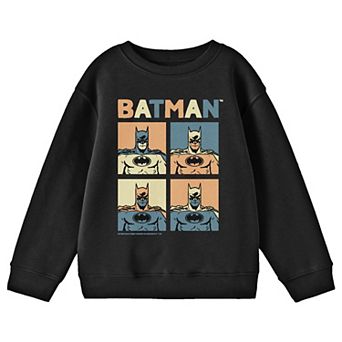 Boys 8-20 Batman Pop Art Inspired Long Sleeve Graphic Pullover