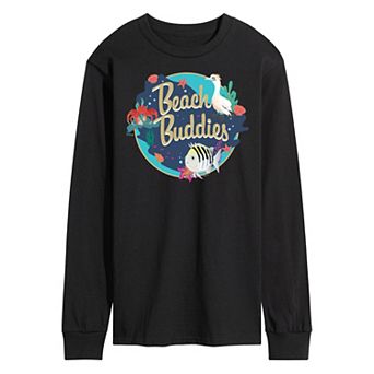 Disney's The Little Mermaid Men's Beach Buddies Graphic Tee