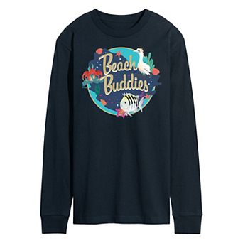 Disney's The Little Mermaid Men's Beach Buddies Graphic Tee