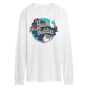 Disney's The Little Mermaid Men's Beach Buddies Graphic Tee