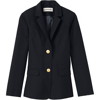 Girls 4-16 Lands' End School Uniform Hopsack Blazer