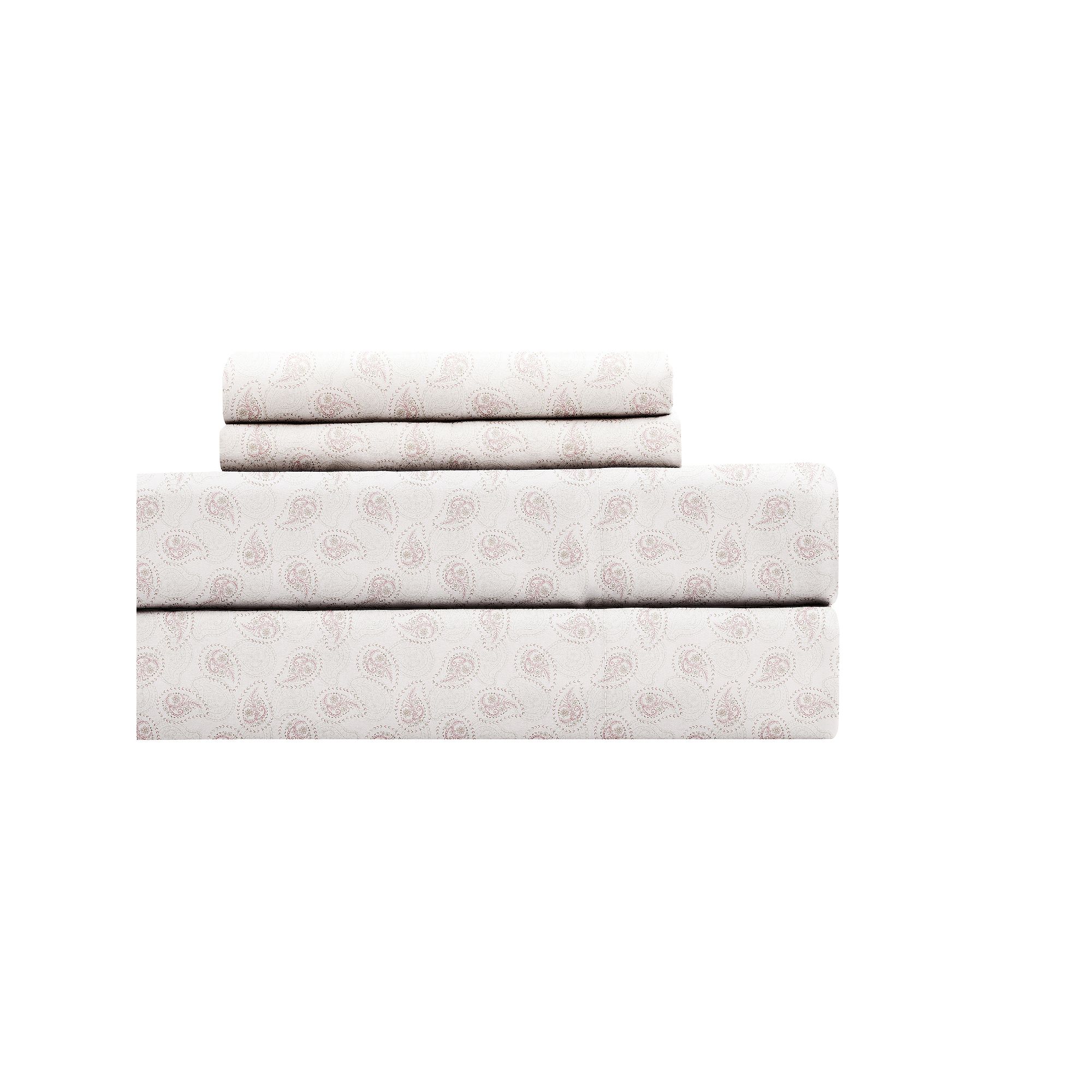 Altavida® Luxurious Soft Printed Microfiber Sheet Set with Pillowcases, So