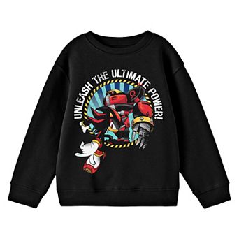 Boys 8-20 Sonic The Hedgehog Knuckles Long Sleeve Graphic Pullover