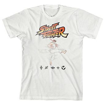 Boys 8-20 Street Fighter Classic Ryu Short Sleeve Graphic Tee