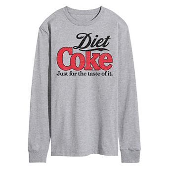 Men's Diet Coke Retro Logo Long Sleeve Graphic Tee