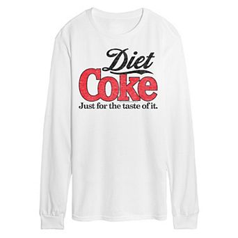 Men's Diet Coke Retro Logo Long Sleeve Graphic Tee