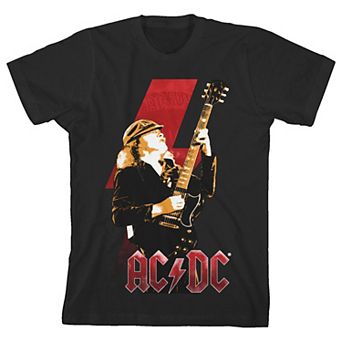 Boys 8-20 AC/DC Angus Young Limited Short Sleeve Graphic Tee