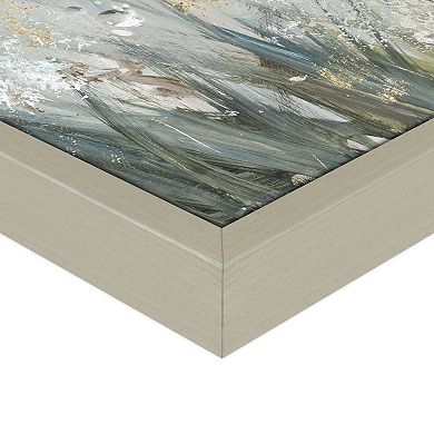 Fine Art Canvas Blue Golden Forest Wall Art