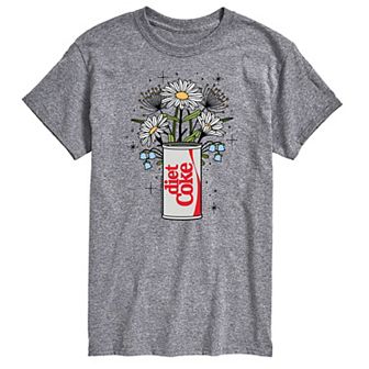 Men's Diet Coke Flowers With Coke Can Graphic Tee