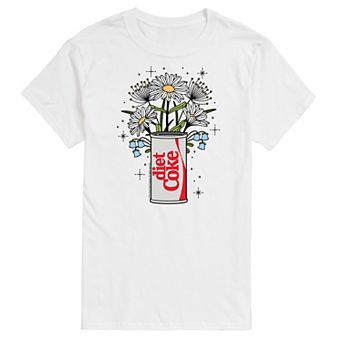 Men's Diet Coke Flowers With Coke Can Graphic Tee