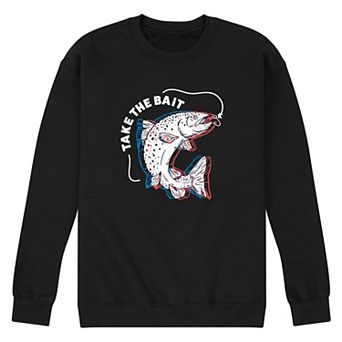 Men's Take The Bait Fish Fleece Sweatshirt