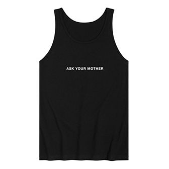 Men's Ask Your Mother Graphic Tank Top