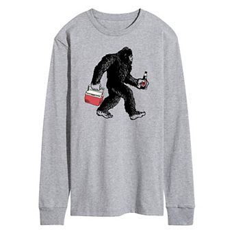 Men's Bigfoot Cooler Long Sleeve Graphic Tee