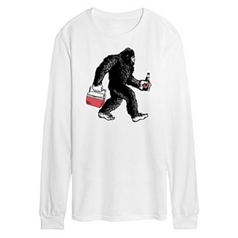 Men's Bigfoot Cooler Long Sleeve Graphic Tee
