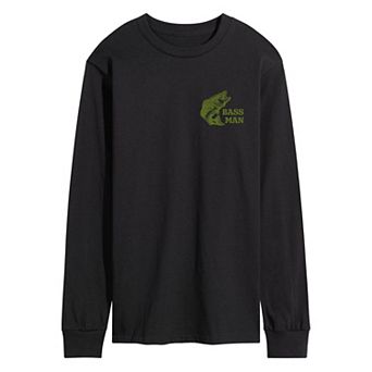 Men's Bass Man Long Sleeve Graphic Tee