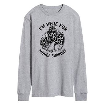 Men's Morel Support Long Sleeve Graphic Tee