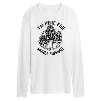 Men's Morel Support Long Sleeve Graphic Tee