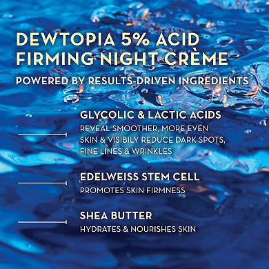 Dewtopia 5% AHA Firming Night Creme